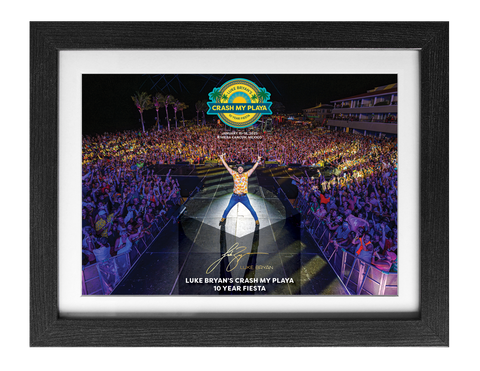 Luke Bryan CMP10 Commemorative Photo Print