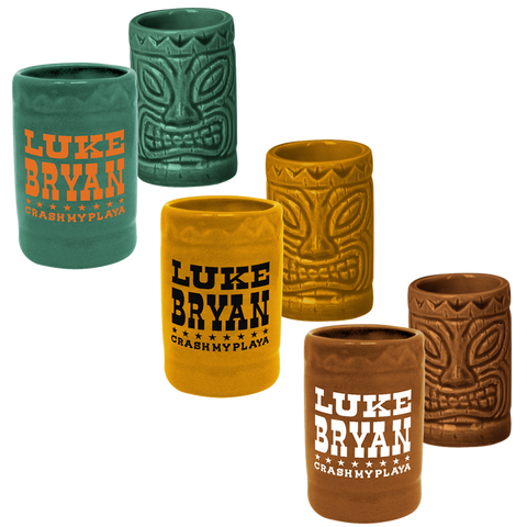Tiki Shot Glasses (3-Pack)