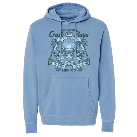 Claw Hoodie - Pigment Light Blue