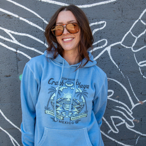 Claw Hoodie - Pigment Light Blue